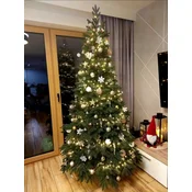 Umetno božično drevo 100% PE Nobiles Fir 2D 160 cm majhno kot naravno živo drevo