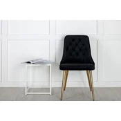 Venture Design Jedilni stol 2 kosa 66x50x885 cm črn