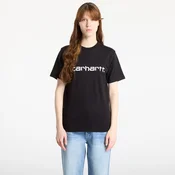 Majice Carhartt WIP S/S Script T-Shirt Black/ White M