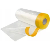 shumee Folija za gradbeno barvanje z lepilnim trakom 180 cm x 33 m SPEEDY MASK
