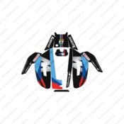 BMW Safety Car – Nalepka za Mammotion robotske kosilnice – Yuka