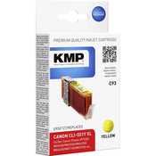 KMP tiskalnik vložek kompatibilen KMP C93 nadomešča Canon CLI-551 rumena YXL 1519,0006