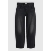 LEVIS  Kavbojke LOOSE TAPER črn denim