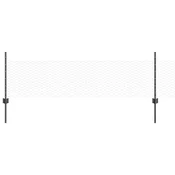 Vidaxl Ograja z varjeno žico 100 x 0,5 m (Š x V) Jeklo s PVC premazom