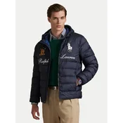 Polo Ralph Lauren Zimska jakna mornarska/zlato-rumena/češnjevo rdeča/bela