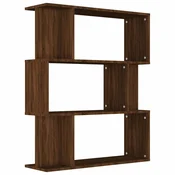 Vidaxl Knjižna omara/paravan 80x24x96 cm iverna plošča