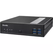 Shuttle DL40N barebone racunalo / radna stanica 1,35L velicine PC Crno N150