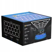 Stropna svetilka LED panel Hexagon plafond 243*484cm 4000K za dom in garažo