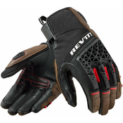 Revit! rokavice Sand 4 Brown/Black M Motoristične rokavice