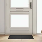 vidaXL Doormat Antracit 60 x 80 cm Teddy tkanina
