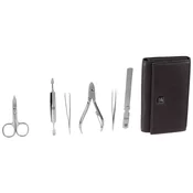 7-piece manicure set, stainless steel, purple leather case - Zwilling