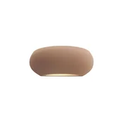 Zidna svetiljka ANITA 1xE27/20W/230V braon