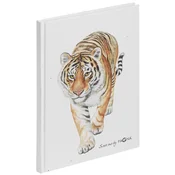 PAGNA Beležnica PAGNA, Tiger, DIN A5, pikčasta, 64 listov, (21654926)