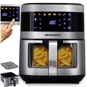 Beskalorno friteza Air fryer Berdsen BD-656 srebrna