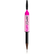 NYX Professional Makeup Fluff & Snatch olovka za obrve s puder efektom nijansa Brunette 1 g