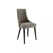 Stol Jackson 107 (Črna + Magic Velvet 2209) 89x46x50cm, Blago, Kovina, Les