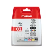 INK JET KARTUŠE KOMPLET KARTUŠ CANON, CLI-581 XXL, ORIGINAL