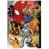 Clementoni - Puzzle Marvel Heroes 80 - 1 000 kosov