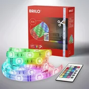 BRILONER LED trak 5m RGB s 150 LED in daljinskim upravljalnikom