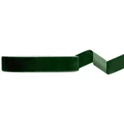 shumee Trak Žametni trak steklenico zelene barve, dekorativni 25 mm 10 m