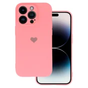 Liquid silikonski ovitek Love za iPhone 7/8/SE 2020 - roza