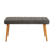 HANAH HOME Trpezarijska klupa Stormi Bench Atlantic Pine Anthracite
