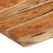 vidaXL vidaXL Stenska polica 70x40x3,8 cm pravokotna akacija naraven rob, (5000268928)