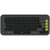 LOGITECH POP ICON KEYS - GRAPHITE - US INTL - BT - INTNL-973