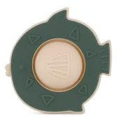 PETITE&MARS Silikonska pop up grizalica za zobe Fish Fiona 6 m+, Misty Green