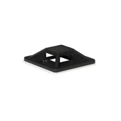 shumee Samolepilne kabelske objemke ProXtend 25x25 mm, črne, 50 kosov v paketu, CM-ACO2525-50B