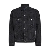 KARL LAGERFELD JEANS Prehodna jakna črna/črn denim