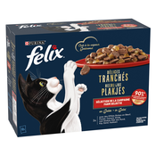 Felix okusni koščki 12 x 80 g - Kmečki izbor v želeju