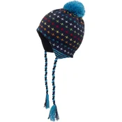 Doll Djecja plava vezana kapa s pompom Döll