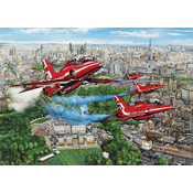 Gibsons - Puzzle Reds Over London 1000 - 1 000 kosov