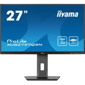 IIYAMA Monitor ProLite XUB2797QSN-B2, IPS QHD, 100Hz, USB-C, Crni