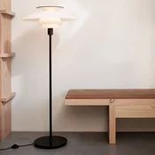 Louis Poulsen PH 80 stoječa svetilka dimmer črno-bela - Dnevna soba/jedilnica - Dizajn - črna, bela - Kovina