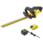 Stanley FatMax SFMCHT650D1-QW 18V škarje brezžicne za živo mejo V20, vkljucno z 1 x 2,0 Ah baterijo in polnilnikom