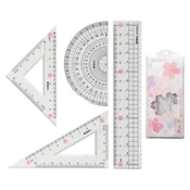 Komplet ravnil M&G Sakura, 4 kos/prozor