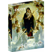 Enjoy - Puzzle William Bouguereau: The Virgin With Angels - 1 000 kosov