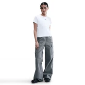 Nike W NSW RIB TGHT SS TEE, ženska majica, bijela HV4994