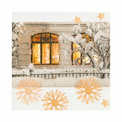Serviete za decoupage Božične lučke - 1 kos