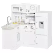 Homestar Igralna kuhinja Elektronski vodni razpršilnik 86x64x845 cm Bela