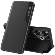 Etui Edge View za Xiaomi Poco F6 - črn