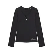 Guess Bluza J5YP02 KBCO2 Črna Regular Fit