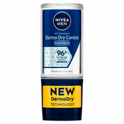 BEIERSDORF Nivea Derma Dry Control moški antiperspirant roll-on 50 ml