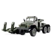 Amewi Ural B36 RC vojaški tovornjak, električni motor, 1:16, zelena