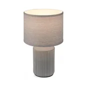 Brilo - Stona lampa INO 1xE14/10W/230V siva