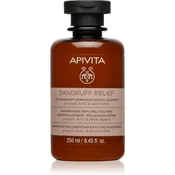 Apivita Dandruff Relief Dry Dandruff Dermatological Shampoo šampon proti prhljaju za suho in srbeče lasišče 250 ml