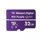 WD WD Purple SC QD101 32 GB MicroSDHC Razred 10