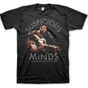 Elvis Presley Majica Suspicious Minds Unisex Black S